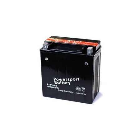 Scooter Battery, Replacement For Weize, Ytx16-Bs Battery